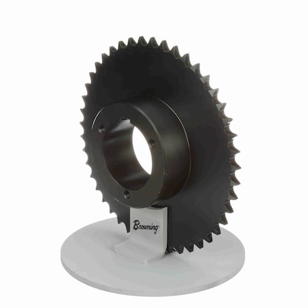 Browning Steel Bushed Bore Roller Chain Sprocket, 50Q45 50Q45